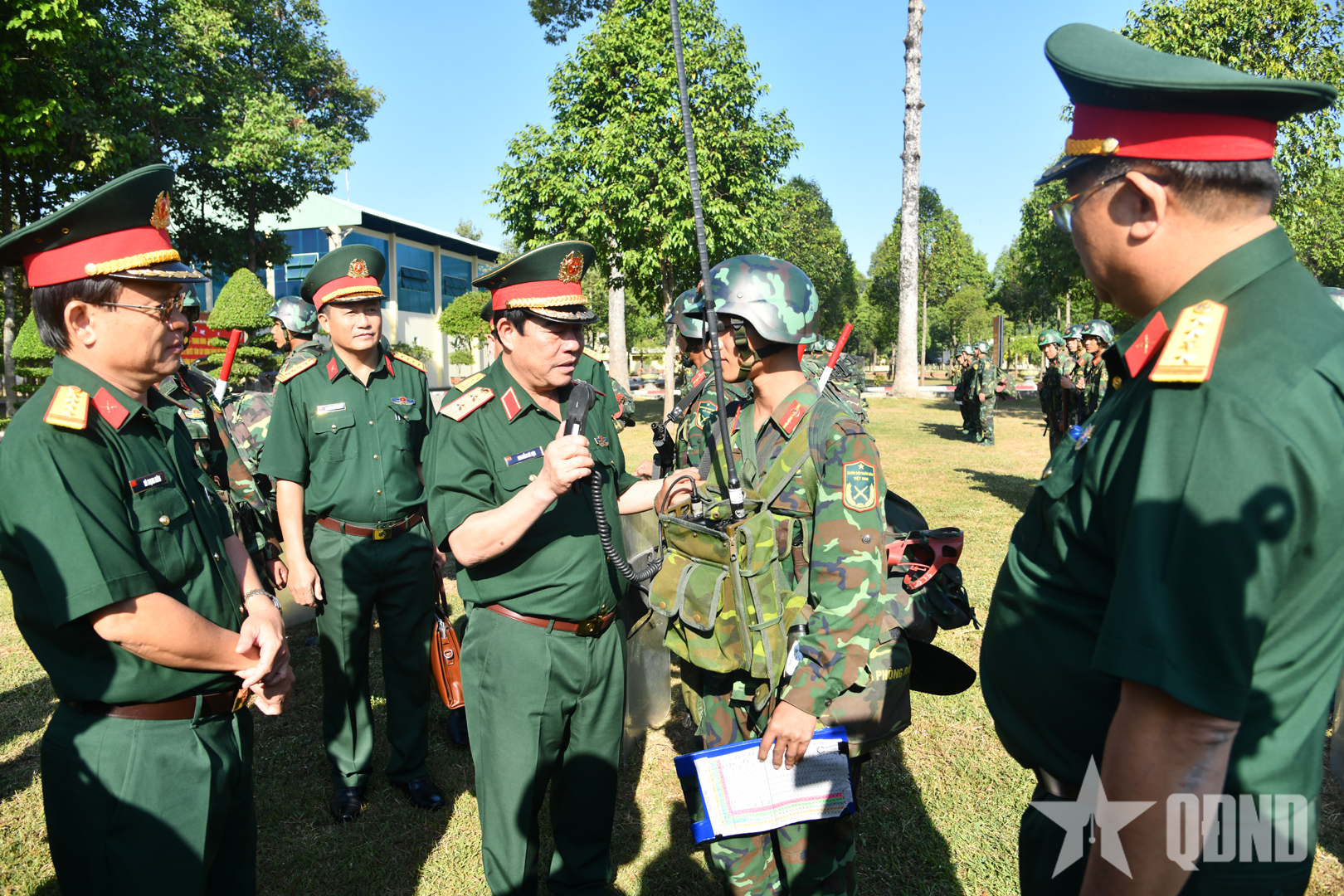 Sư đoàn 9 (Quân đoàn 34) sẵn sàng các phương án bảo vệ Đại hội XIV của Đảng